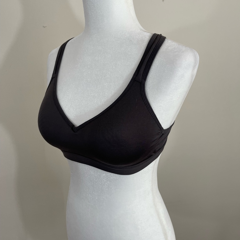 SO brand sz med sports bra gray/pink